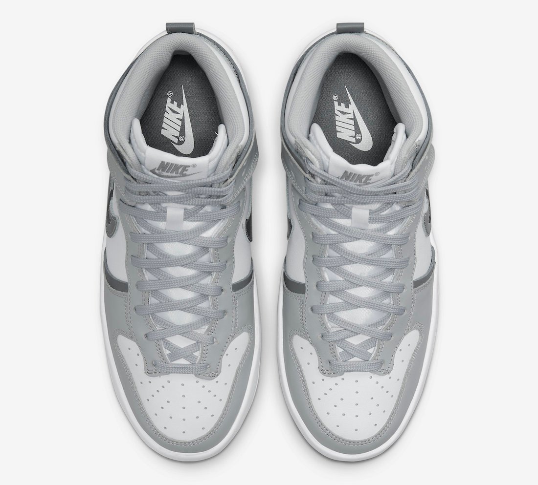 Nike Dunk High Up Grey White DH3718-106 Release Date Info