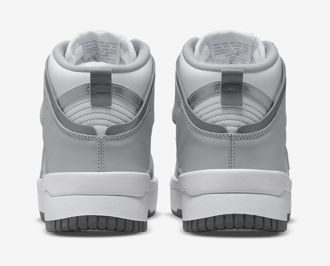 Nike Dunk High Up Grey White DH3718-106 Release Date Info