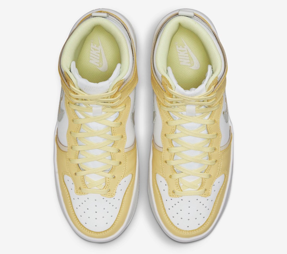 Nike Dunk High Up Lemon Yellow DH3718-105 Release Date Info