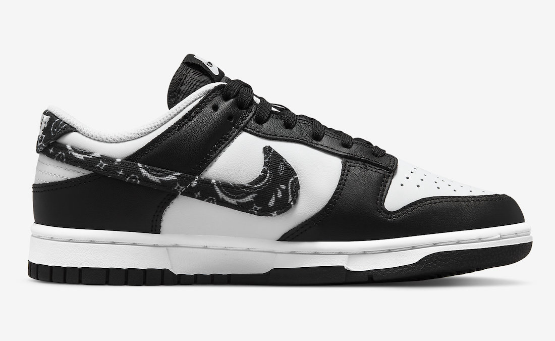 Nike Dunk Low Black Paisley DH4401-100 Release Date