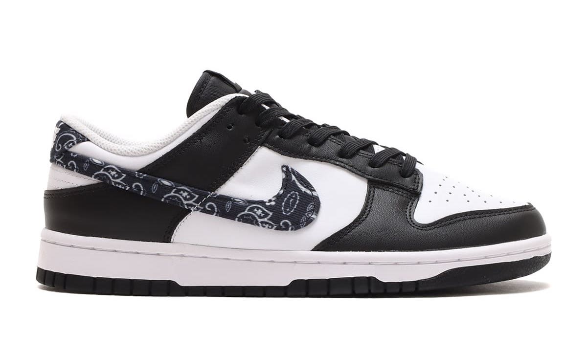 Nike Dunk Low Black Paisley DH4401-100 Release Date Info