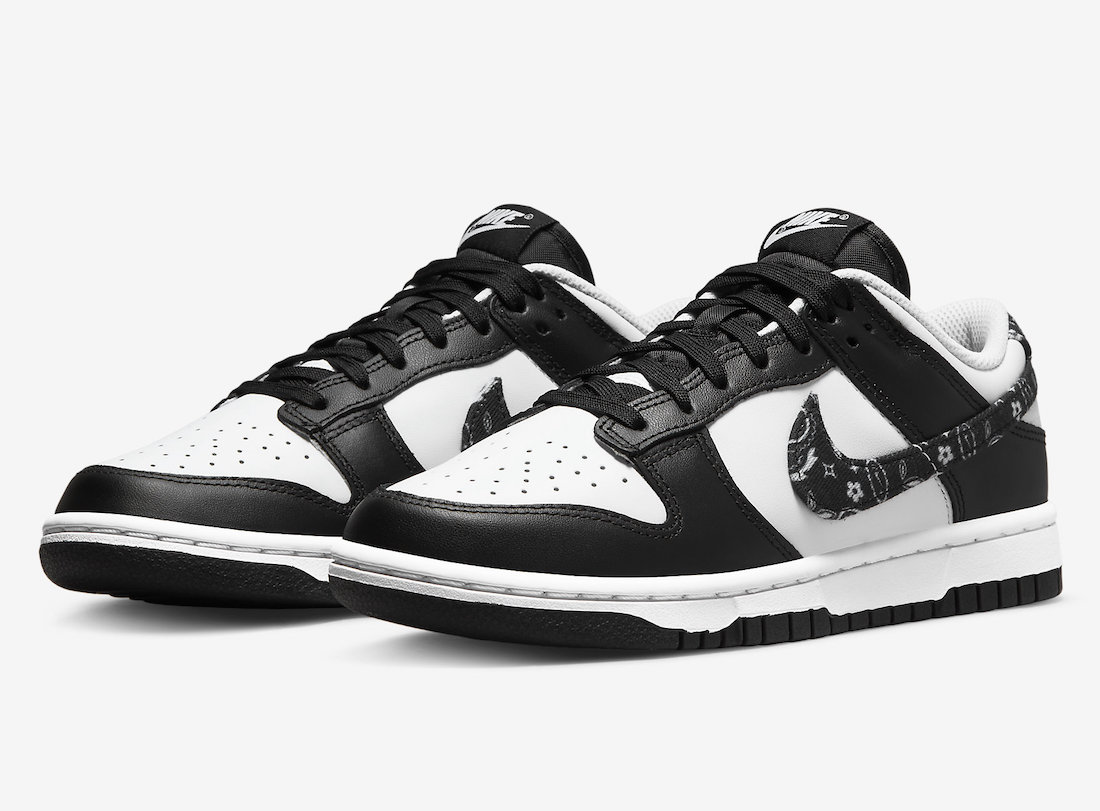 Nike Dunk Low ‘Black Paisley’ Official Images