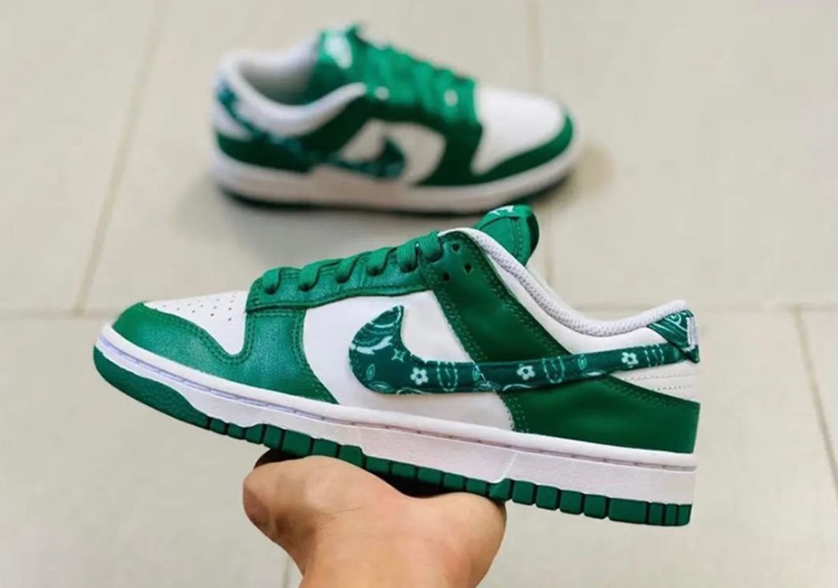 Nike Dunk Low Green Paisley Release Date Info