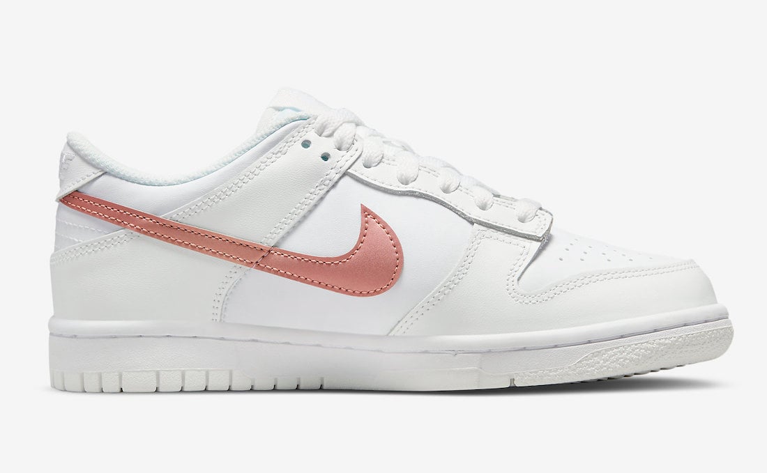 Nike Dunk Low GS White Pink DH9765-100 Release Date Info