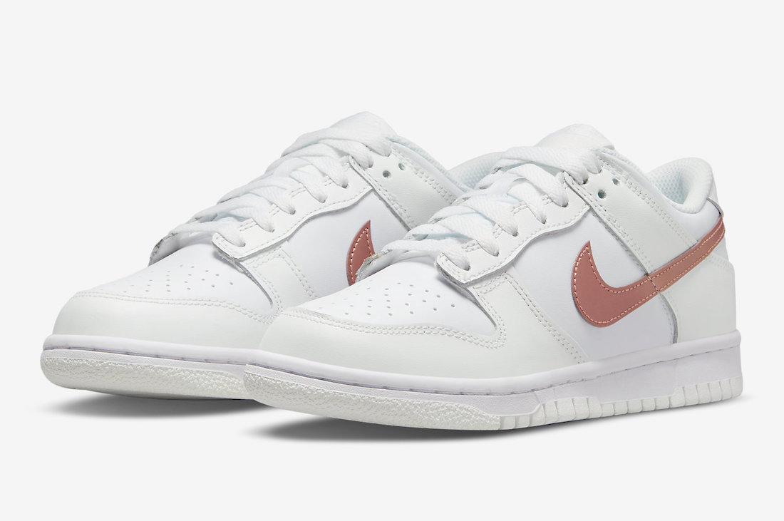 Nike Dunk Low GS White Pink DH9765-100 Release Date Info