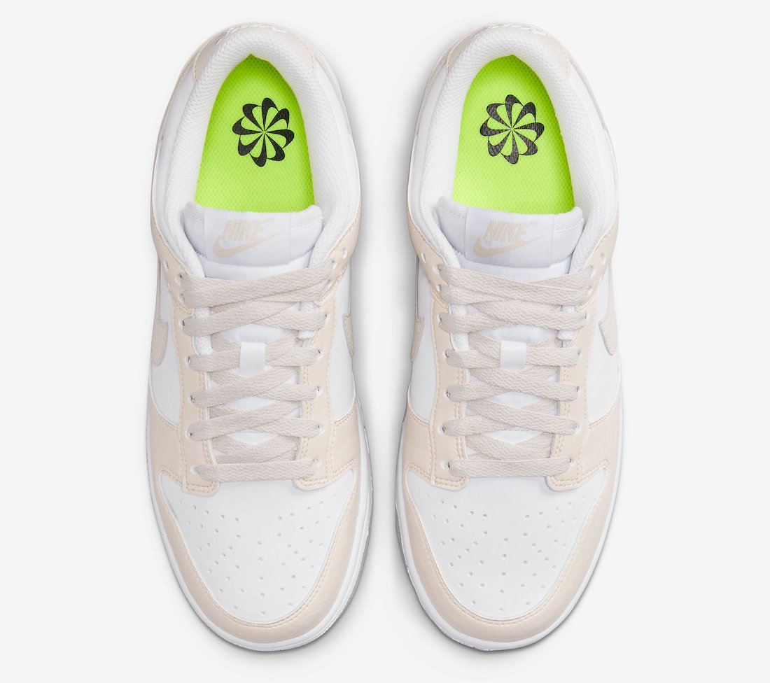 Nike Dunk Low Next Nature White Cream DN1431-100 Release Date Info