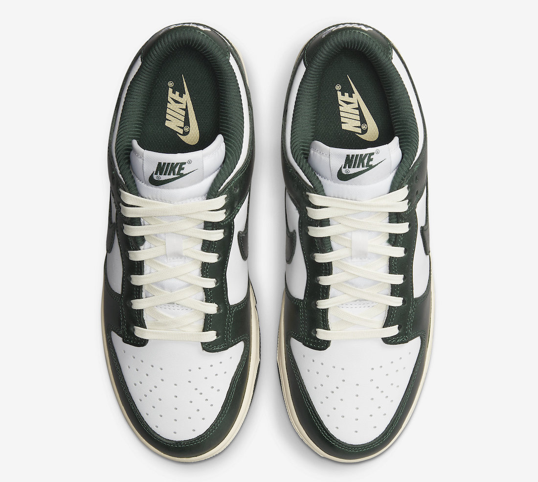 Nike Dunk Low Vintage Green DQ8580-100 Release Date Info