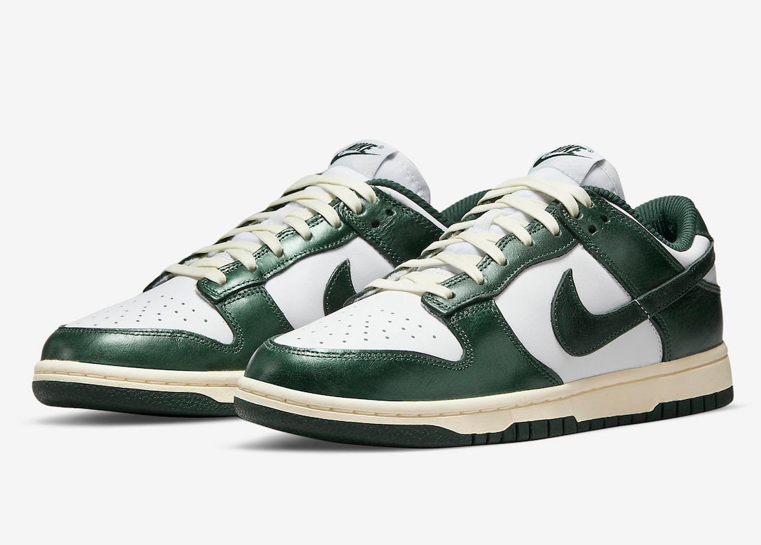 Nike Dunk Low Vintage Green DQ8580-100 Release Date Info