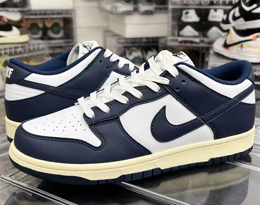 Nike Dunk Low Vintage Navy DD1503-115 Release Price