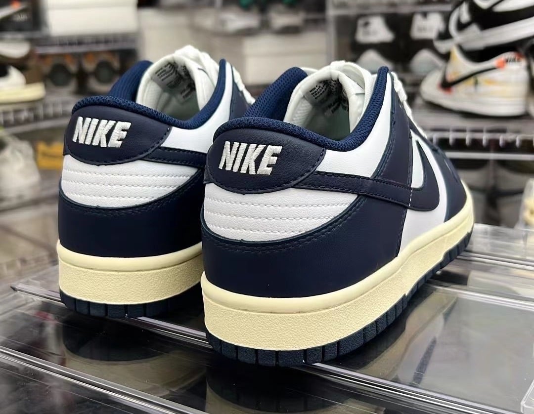 Nike Dunk Low Vintage Navy DD1503-115 Release Date Info | SneakerFiles