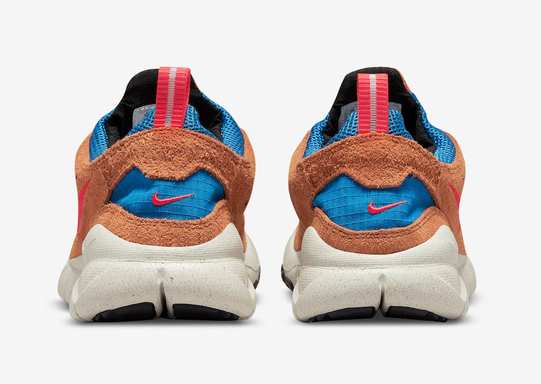 Nike Free Run Trail Dark Russet Habanero Red Blue Nebula CW5814-201 Release Date Info