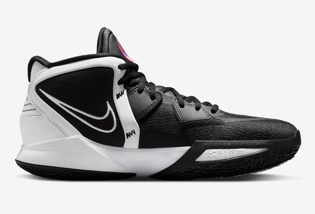 Nike Kyrie 8 Black White Pink Blue DC9134-003 Release Date Info