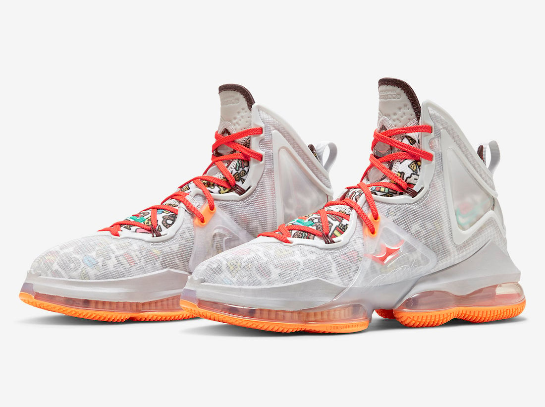 This Nike LeBron 19 Features Junk Food