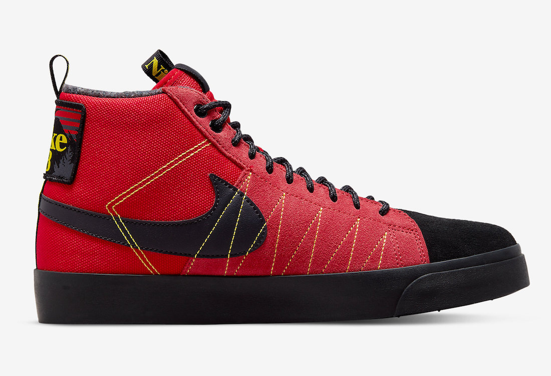 Nike SB Blazer Mid Acclimate Pack Red DC8903-601 Release Date Info