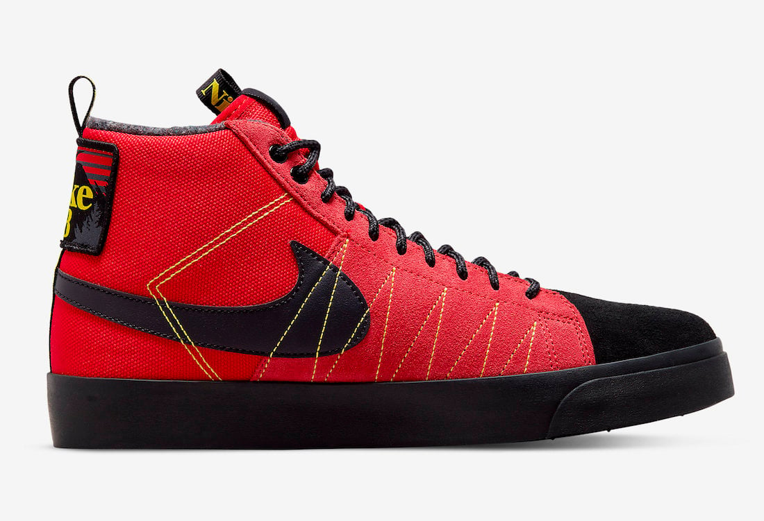 Nike SB Blazer Mid Acclimate Pack Red DC8903-601 Release Date Info