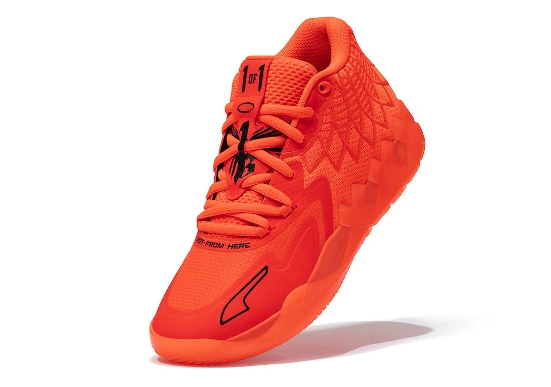 Puma MB.01 LaMelo Ball Red 377237-02 Release Date Info
