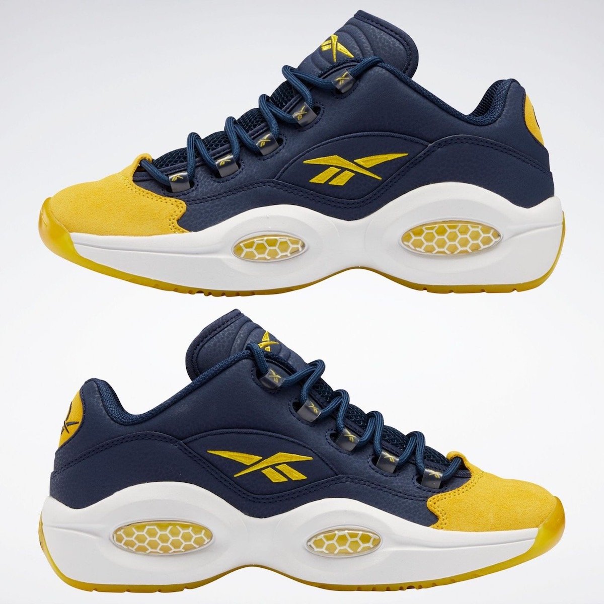 Reebok question store low femme cyan