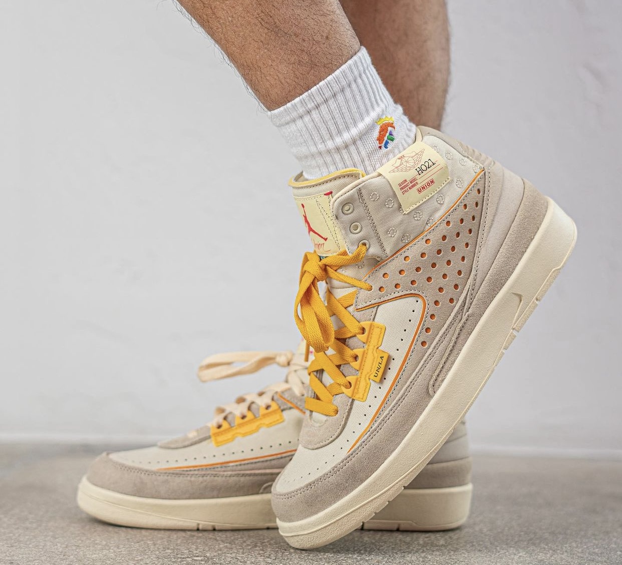 Union Air Jordan 2 Rattan On-Feet