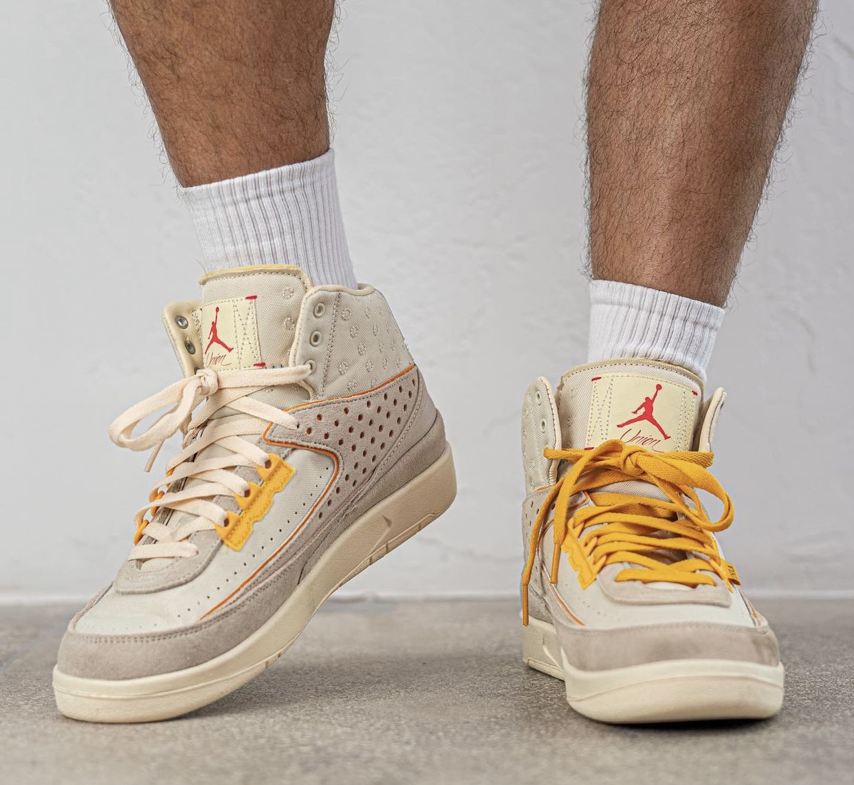 Union Air Jordan 2 Rattan On-Feet