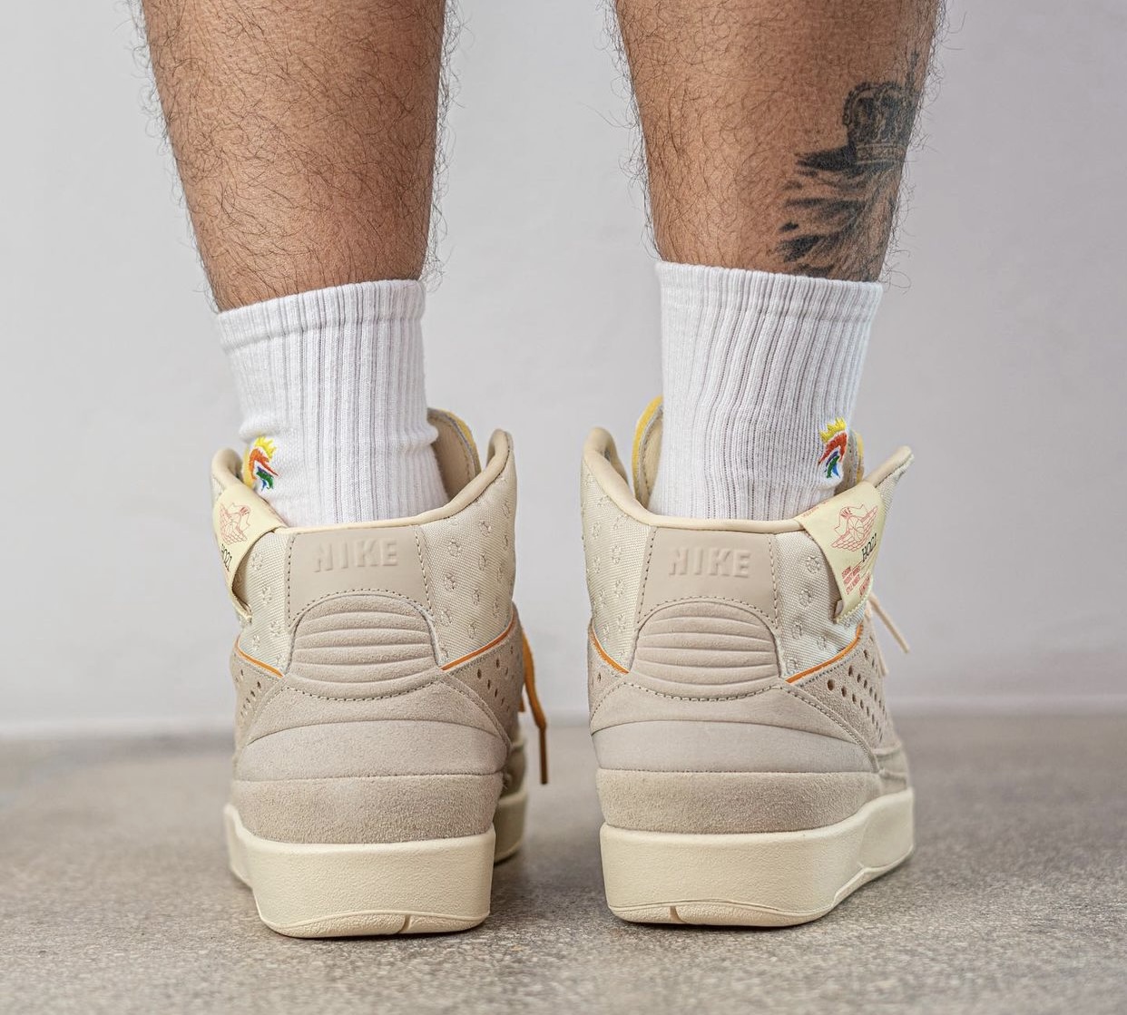 Union Air Jordan 2 Rattan On-Feet