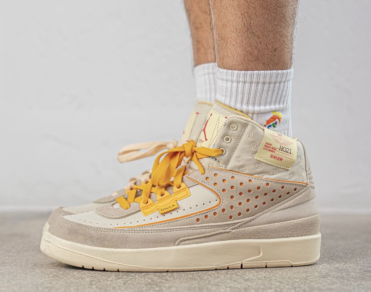 Union Air Jordan 2 Rattan On-Feet