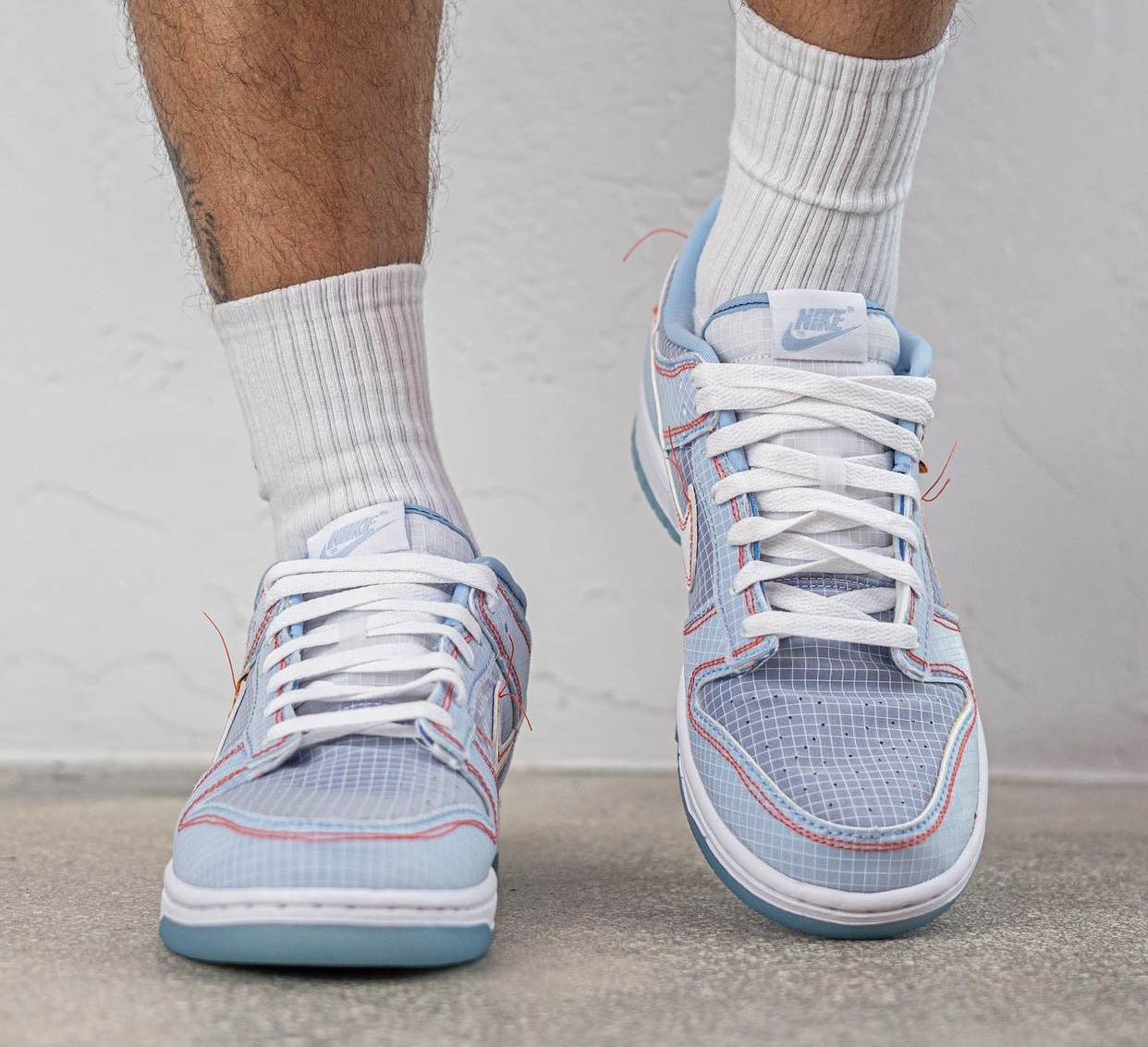 Union Nike Dunk Low Blue DJ9649-400 On-Feet