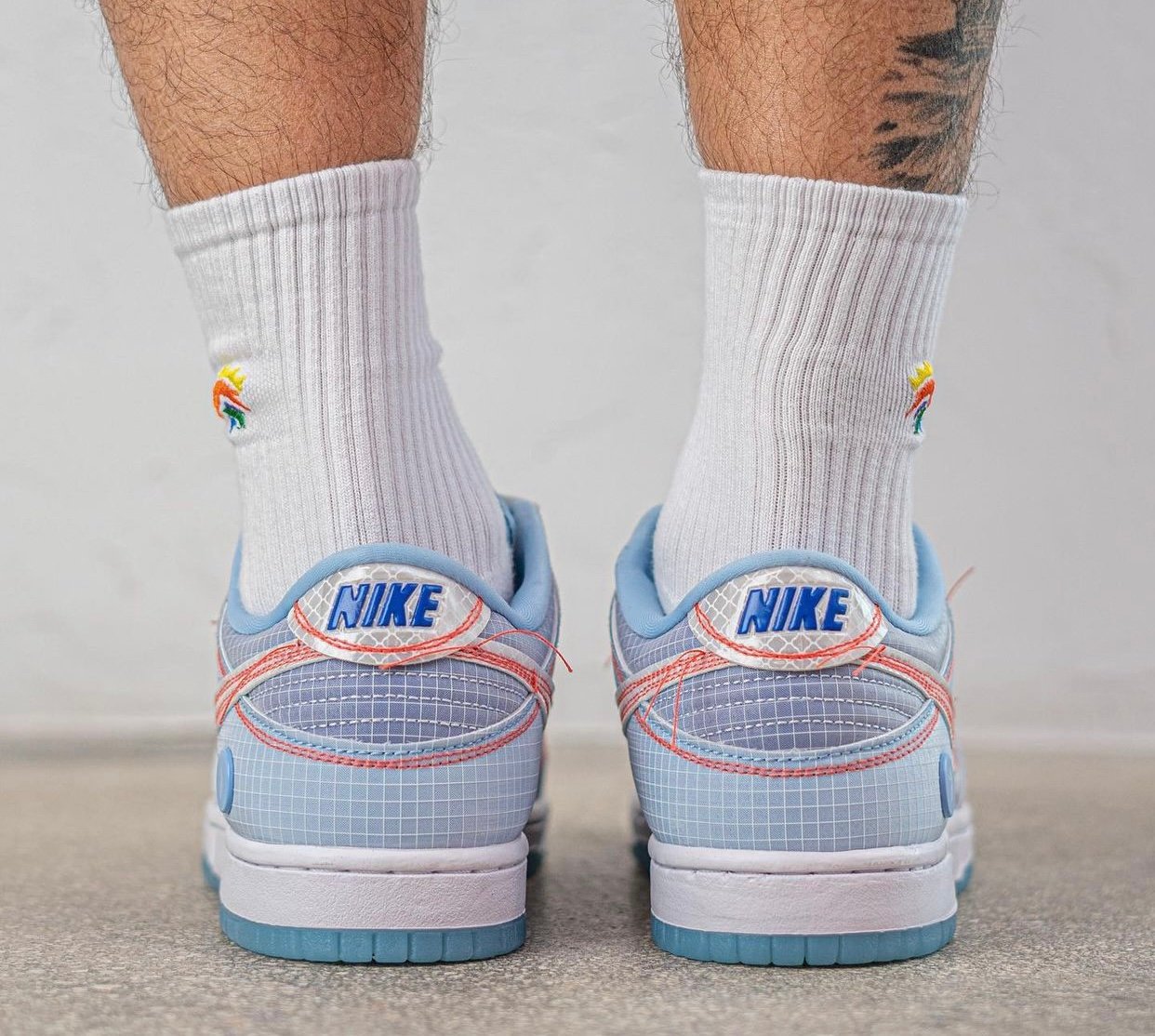 Union Nike Dunk Low Blue DJ9649-400 On-Feet