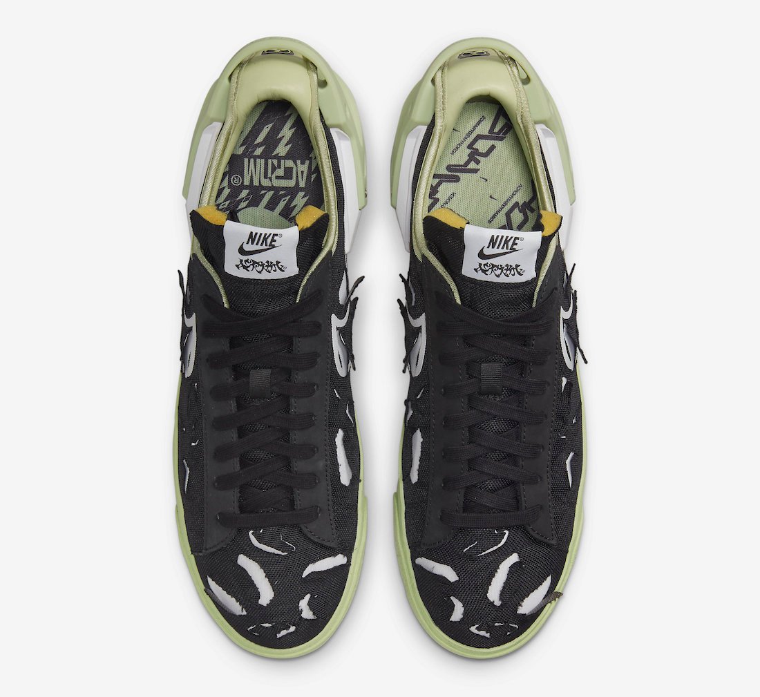 Acronym Nike Blazer Low Black DN2067-001 Release Info Price