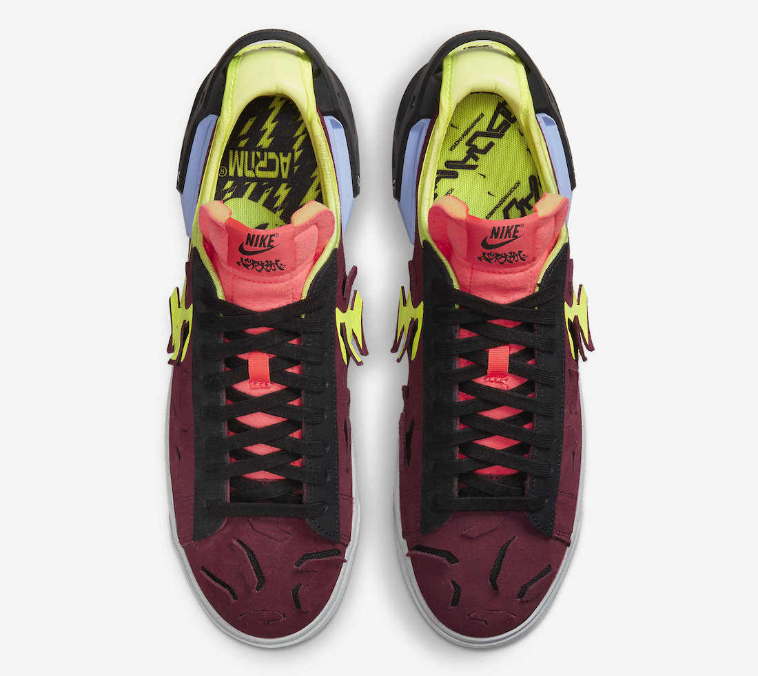 Acronym Nike Blazer Low Night Maroon DN2067-600 Release Info Price