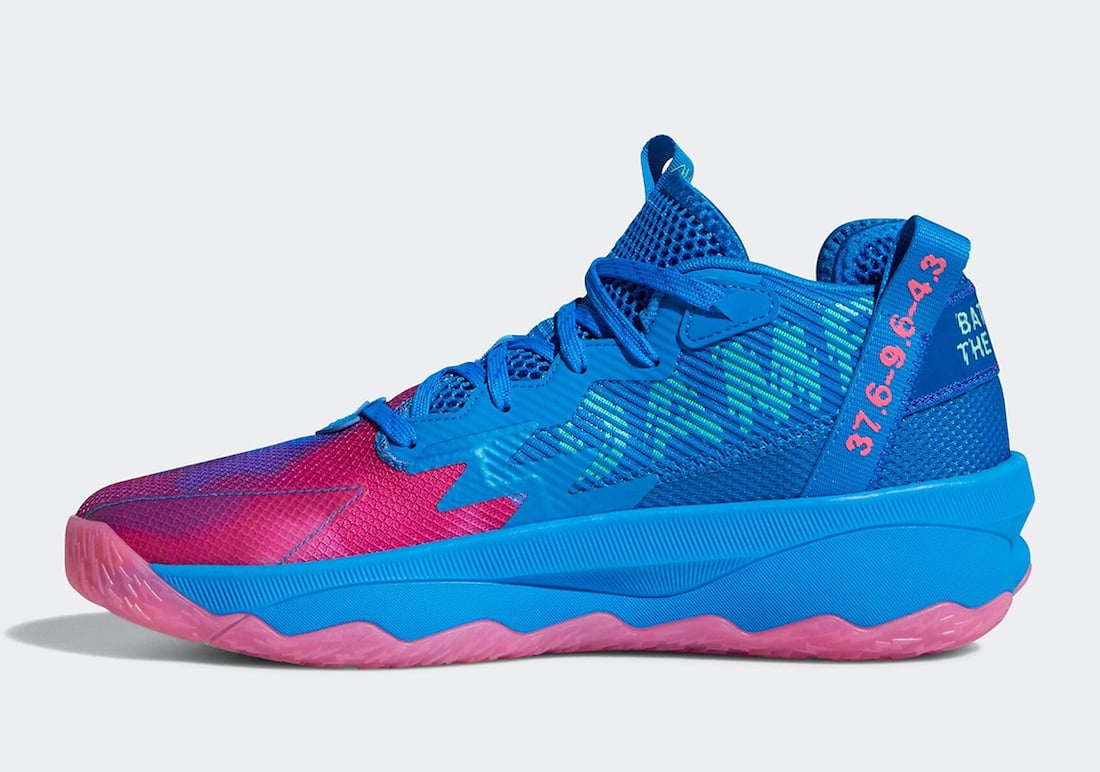 adidas Dame 8 Battle Of The Bubble GY2770 Release Date Info