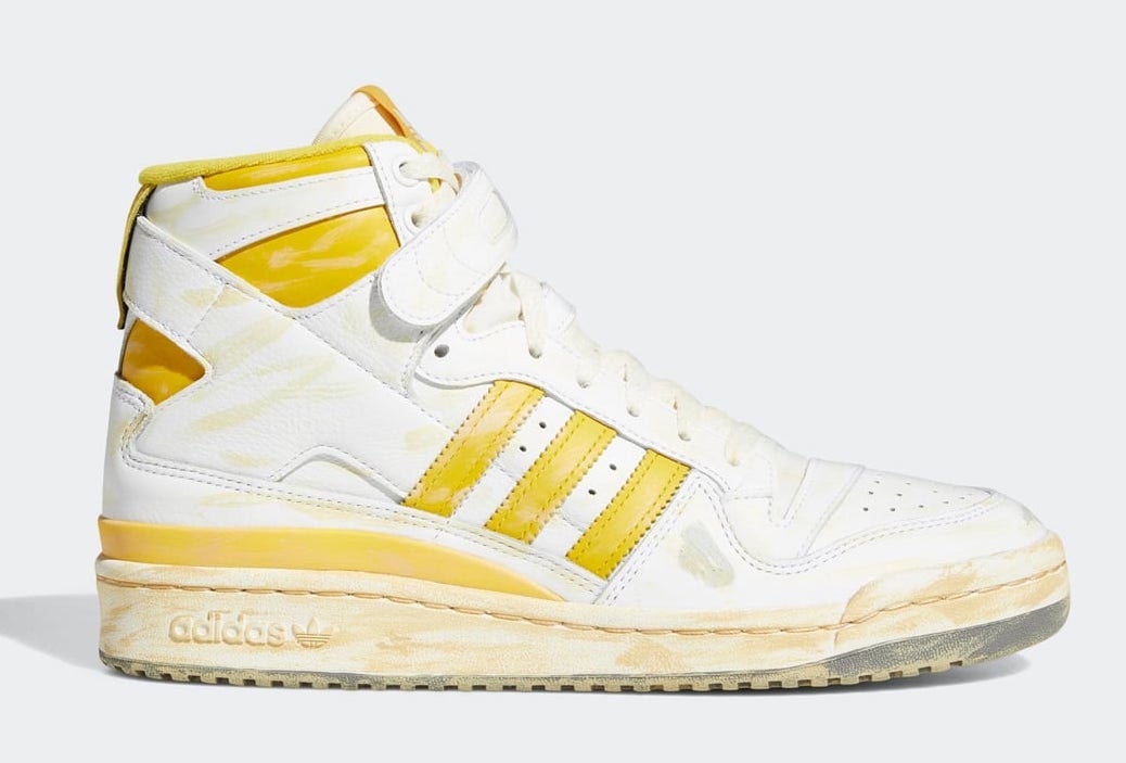 This adidas Forum 84 High Features a Worn Look