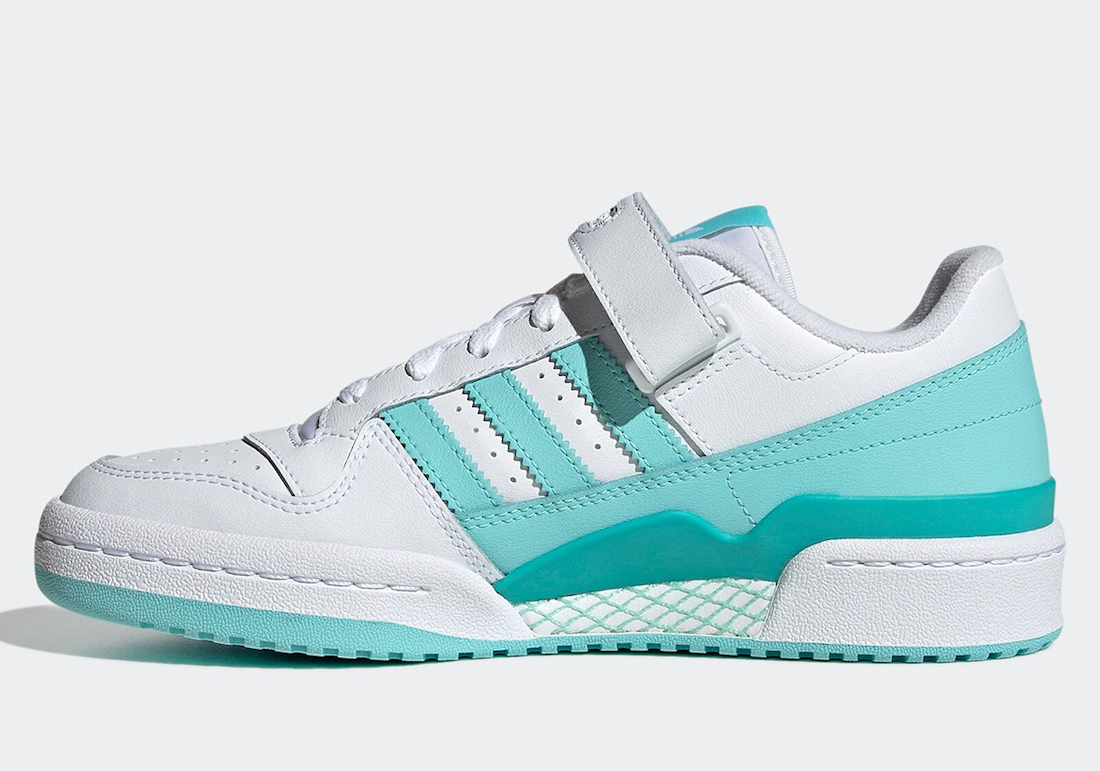 adidas Forum Low White Aqua Blue GY3669 Release Date Info