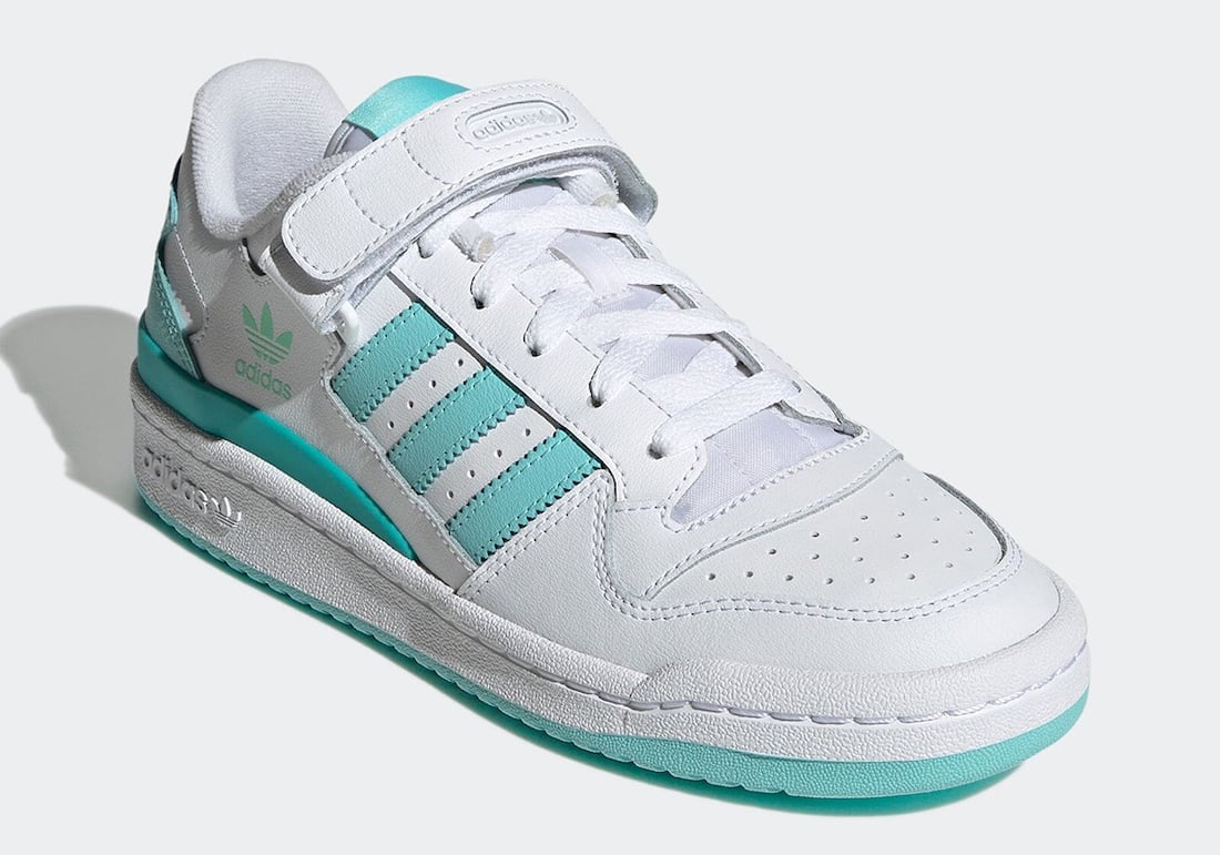 adidas Forum Low White Aqua Blue GY3669 Release Date Info