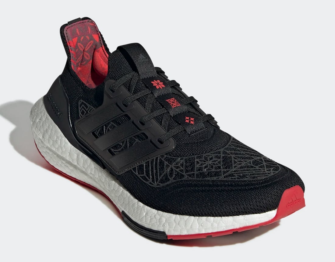 adidas Ultra Boost 21 Lunar New Year GZ6073 Release Date Info