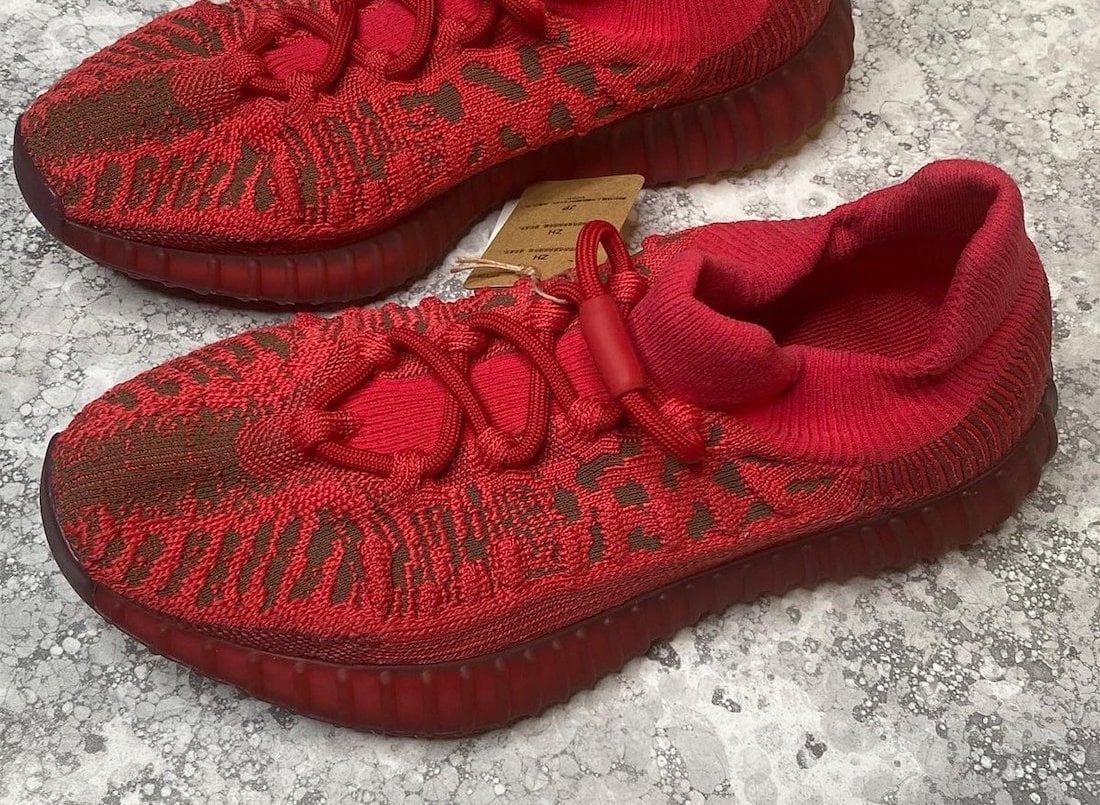 adidas Yeezy Boost 350 V2 CMPCT Slate Red Release