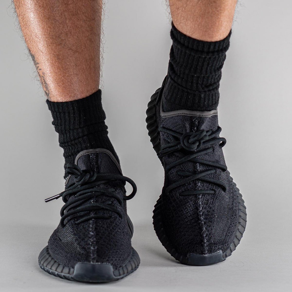 adidas Yeezy Boost 350 V2 Onyx HQ4540 On-Feet