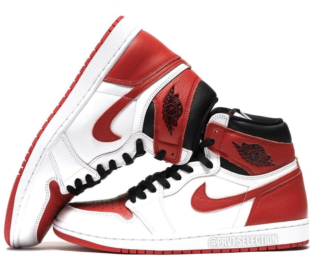 Air Jordan 1 Heritage White Red 555088-161 Release Date