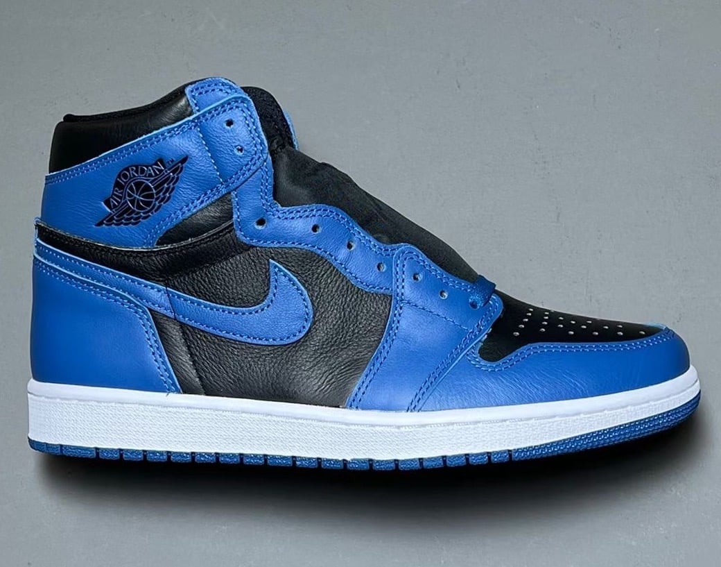 dark blue and black jordan 1s