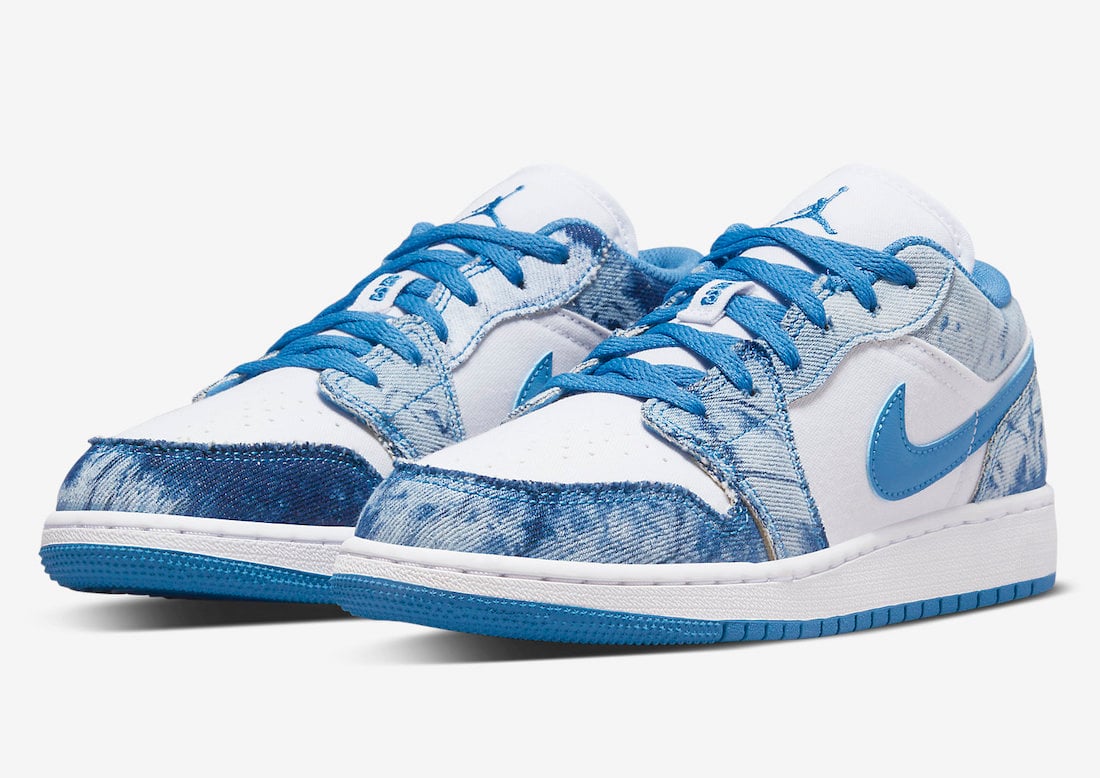 Air Jordan 1 Low Releasing with Washed Denim