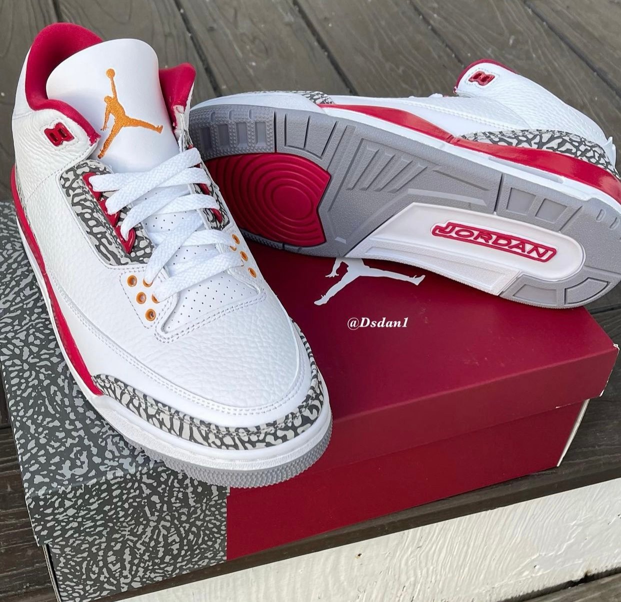 Air Jordan 3 Cardinal Red CT8532-126 2022 Release Details