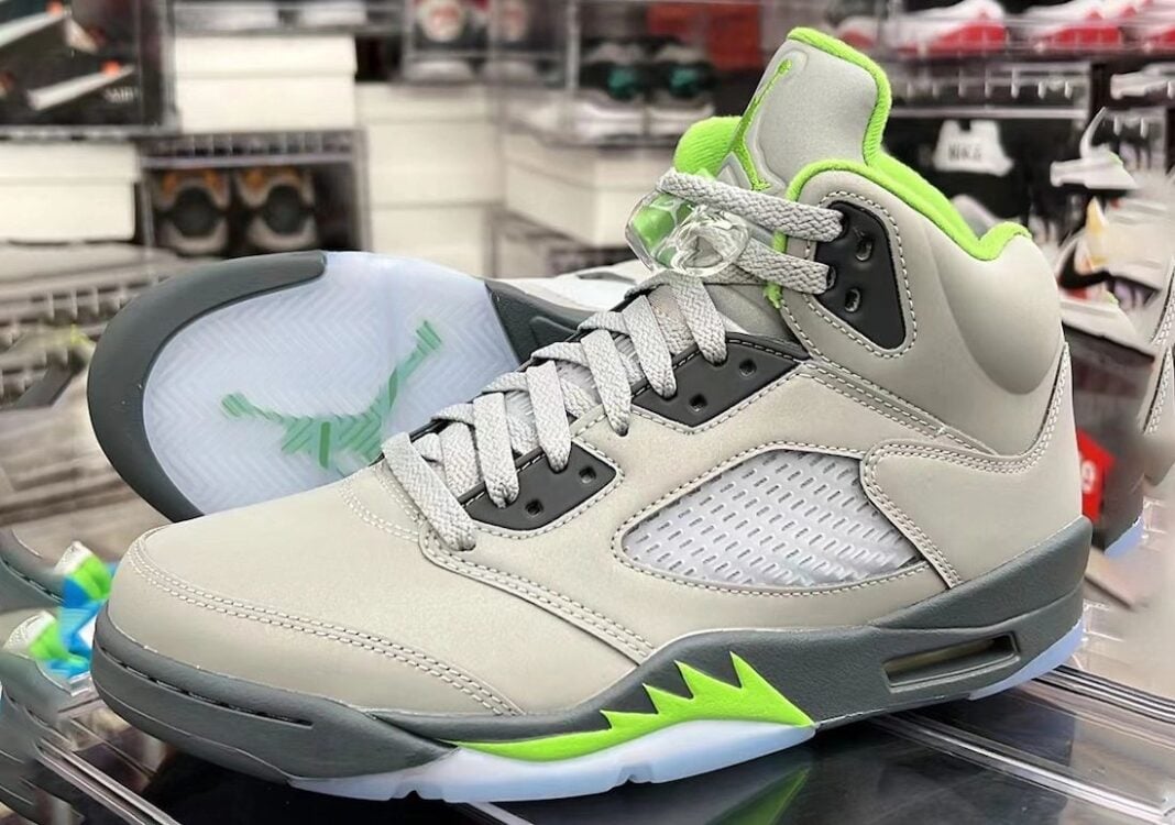 Air Jordan 5 Green Bean 2022 DM9014003 Release Date Info SneakerFiles