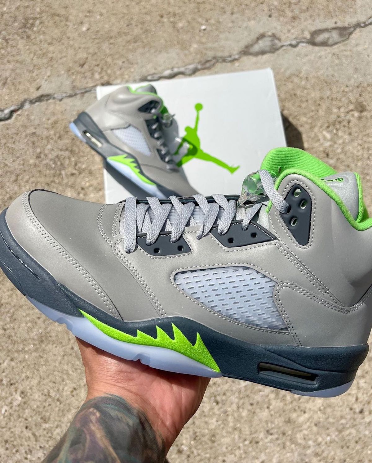 Air Jordan 5 Green Bean 2022 DM9014-003 Release