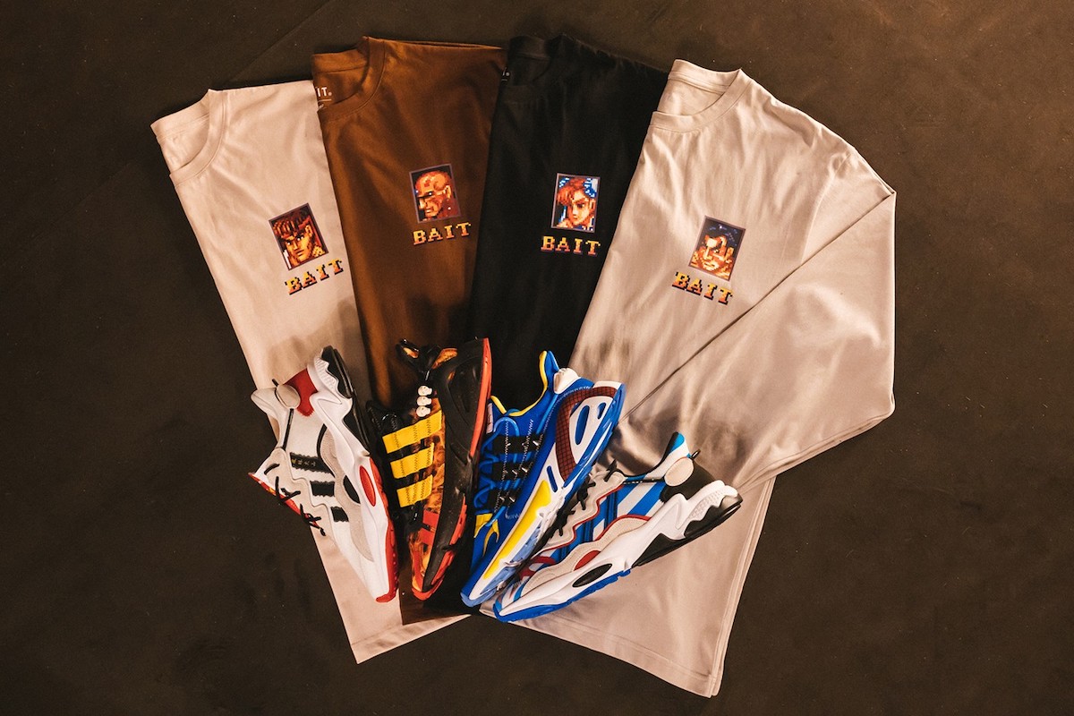 BAIT Street Fighter adidas Consortium Collection Release Date Info