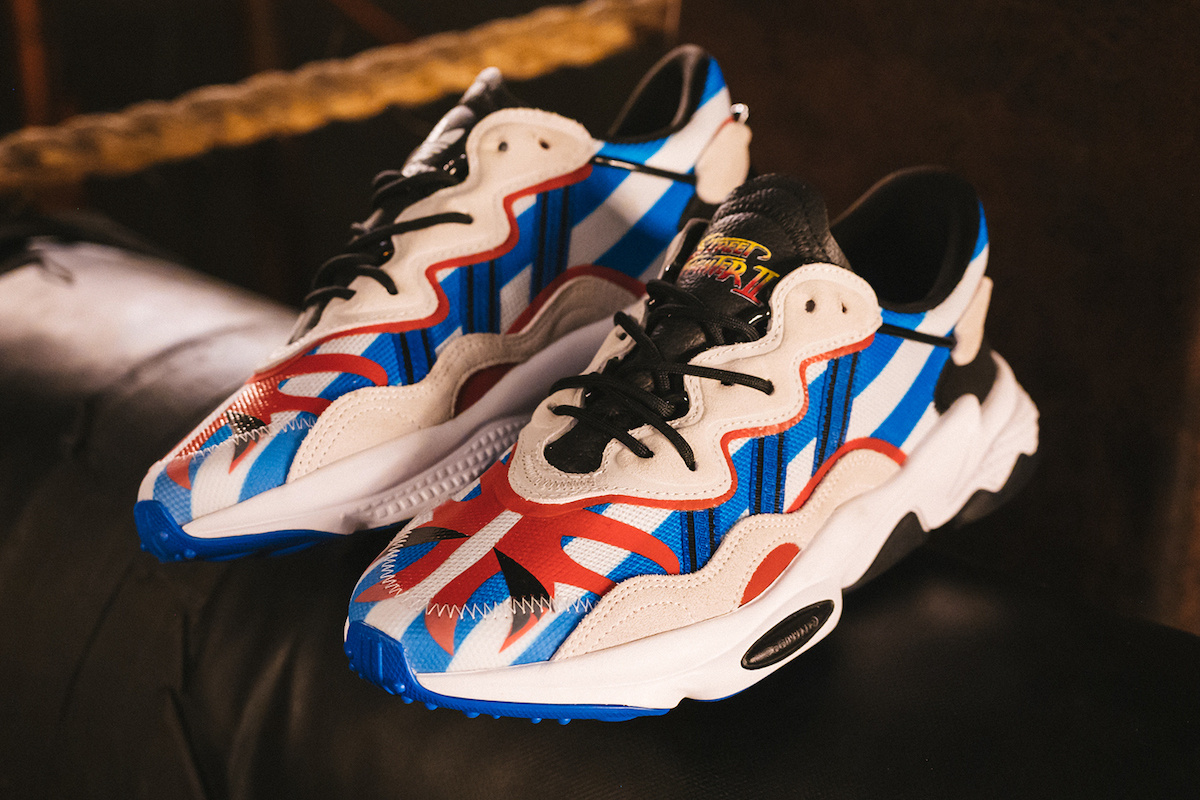 BAIT Street Fighter adidas Ozweego E. Honda FY5364 Release Date Info