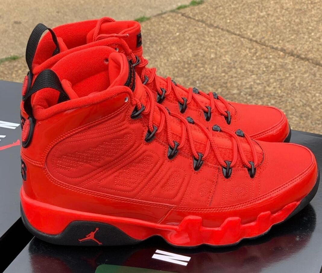 air jordan 9 chile red
