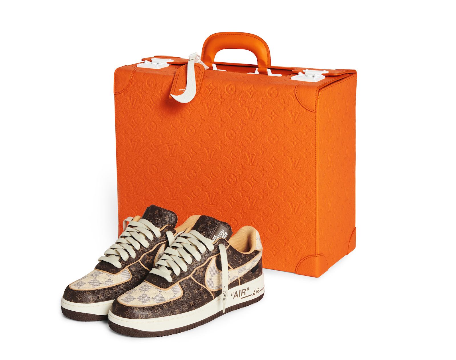 How to Buy Louis Vuitton x Nike Air Force 1 Monogram Auction