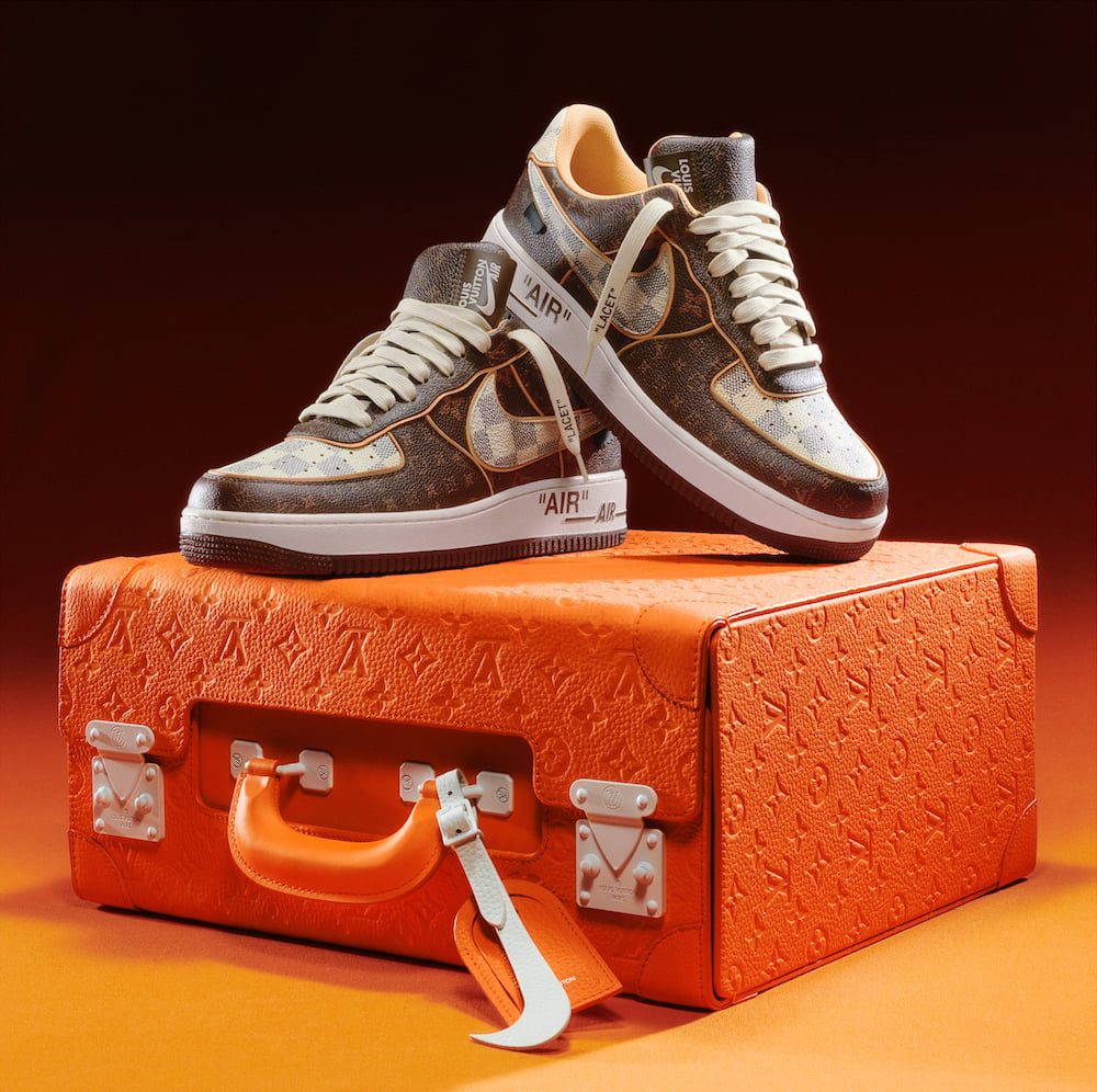 How to Buy Louis Vuitton x Nike Air Force 1 Monogram Auction