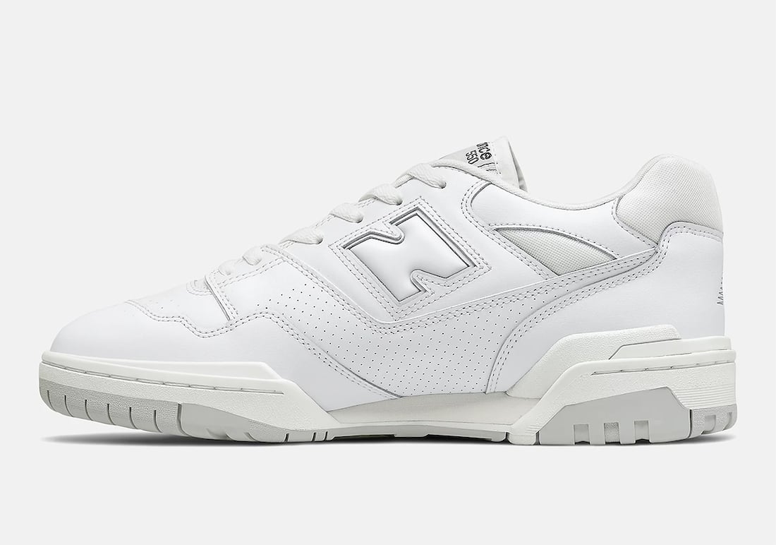 New Balance 550 White Grey BB550PB1 Release Date Info