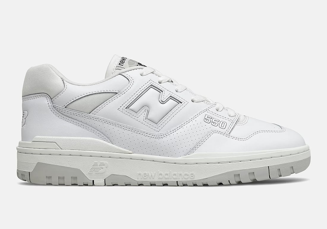 New Balance 550 White Grey BB550PB1 Release Date Info