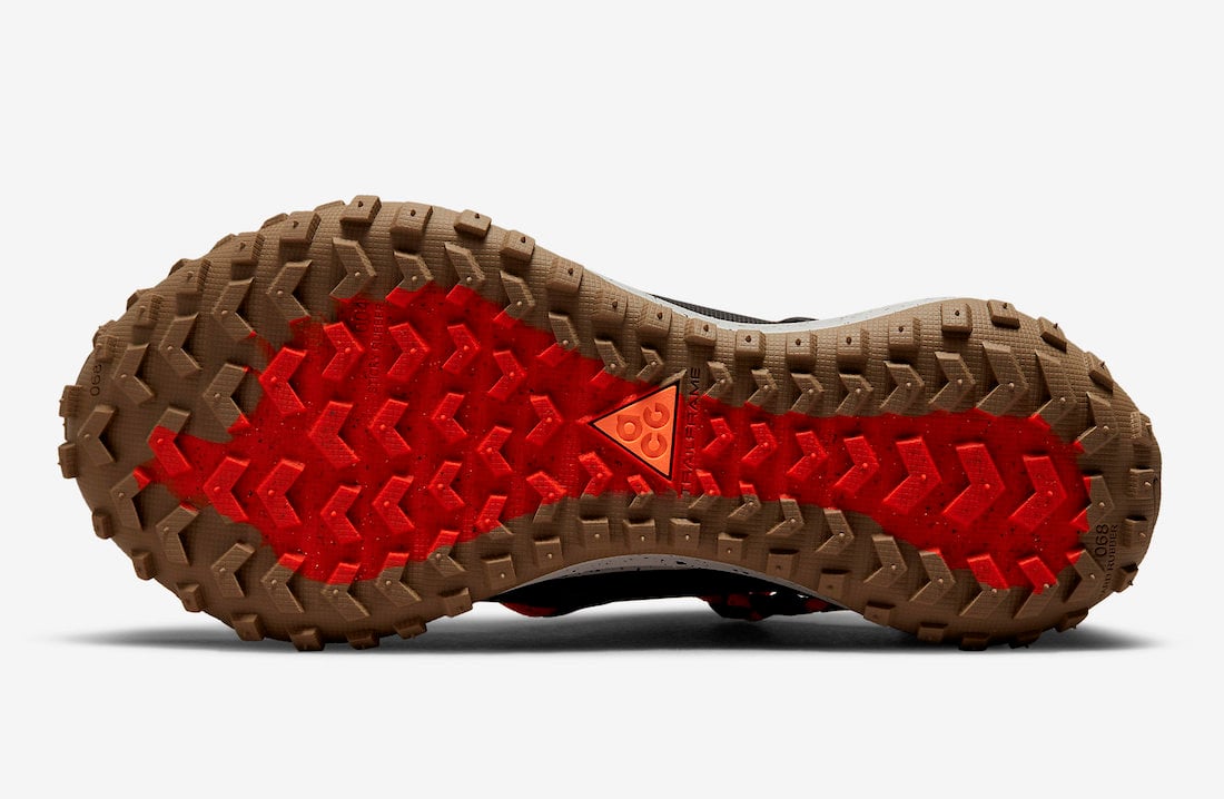 Nike ACG Mountain Fly Low GTX SE Hazel Rush Khaki Atomic Orange DD2861-200 Release Date Info